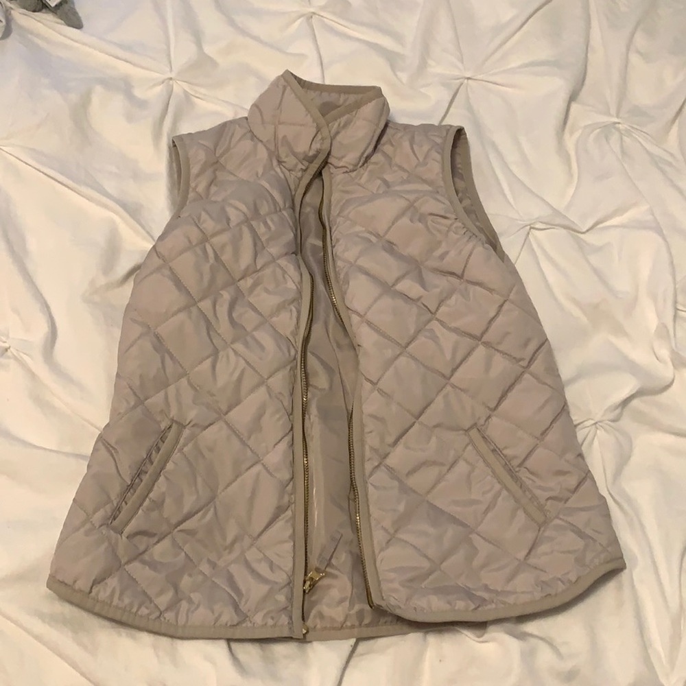 Tan Old Navy vest